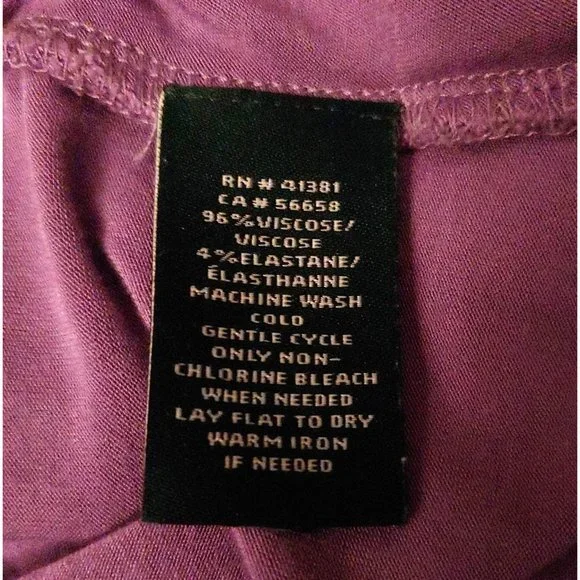Ralph Lauren Lilac Faux Wrap Long Sleeve Shirt PS - Picture 9 of 11